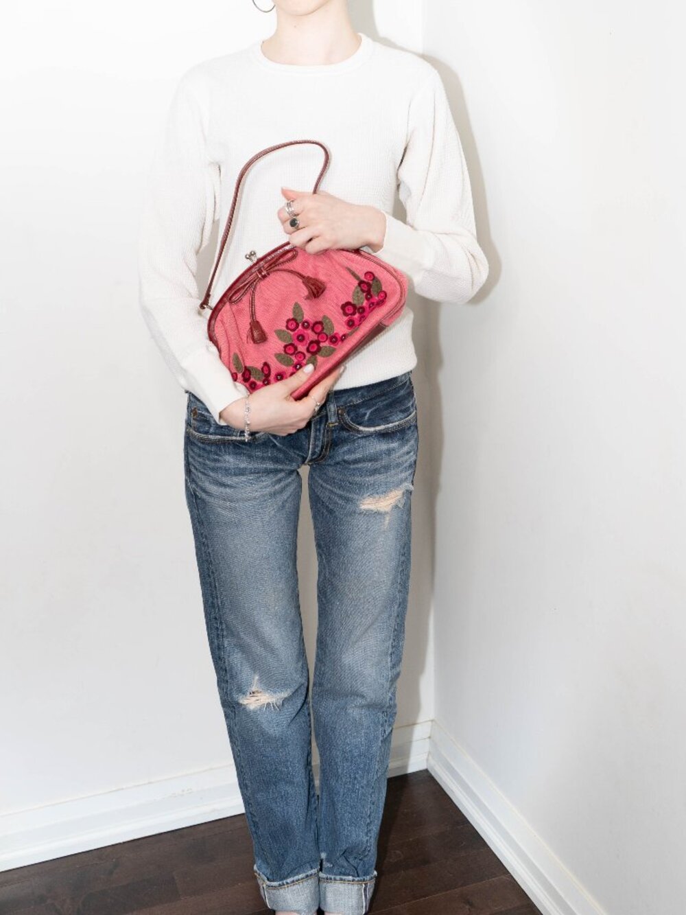 Isabella Fiore Knit Bag - Picture 5 of 5